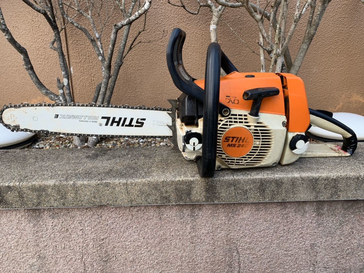 STIHL ☆ STIHL エンジンチェーンソー MS240 スチール