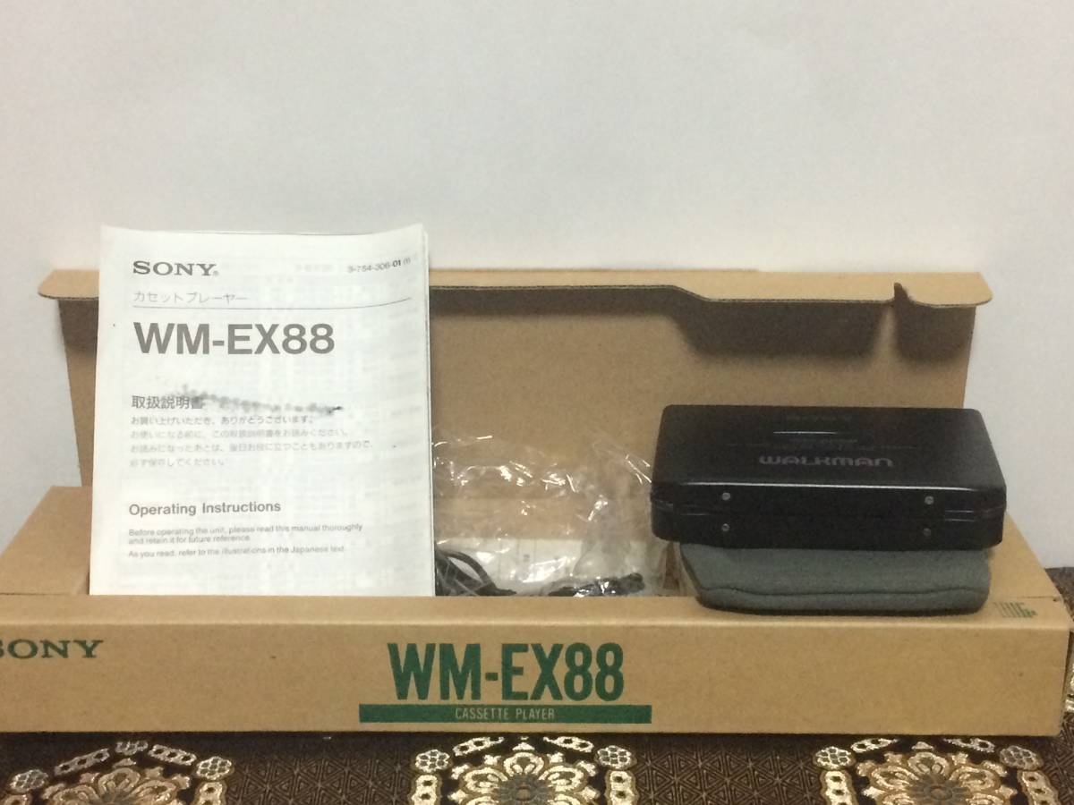 SONY カセットウォークマン WM-EX88 整備品 SONY カセットウォークマン WM-EX88 整備品 【公式通販】