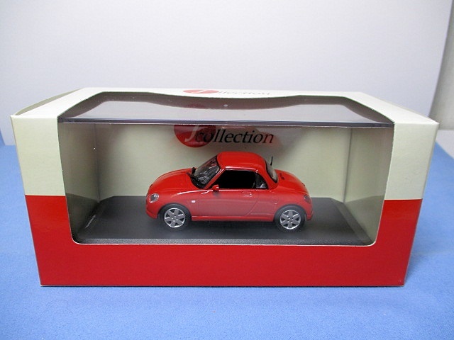 【京商・Jコレ】1/43 ダイハツ コペン 2004 クローズドルーフ 赤