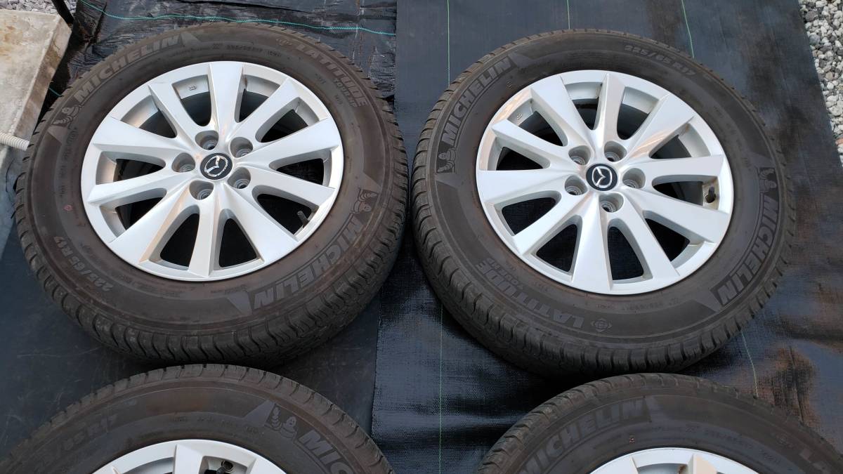 マツダ CX-5純正ホイール225/65R17 4本 CX-5 純正 4本SET タイヤ