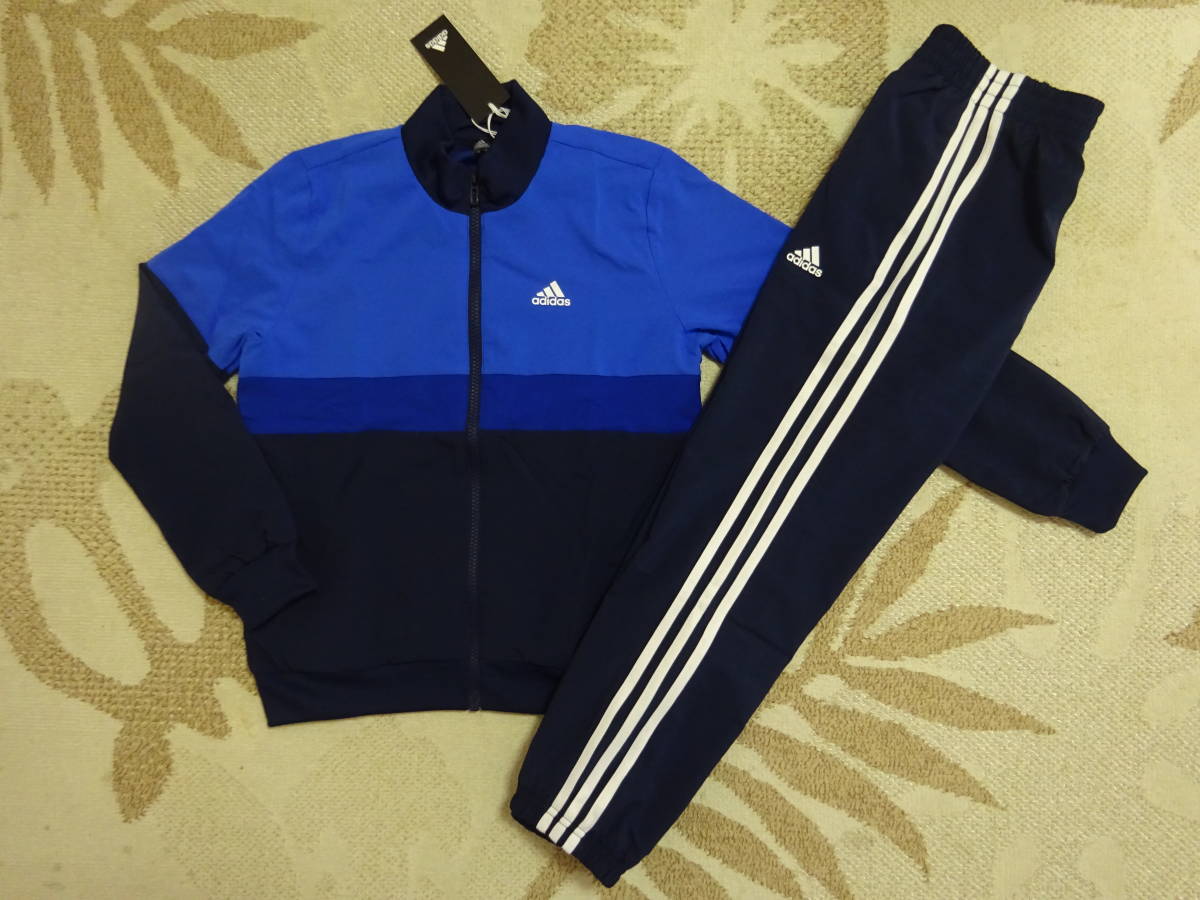 人気SALE，2026 60％OFF 8 789 adidasアディダス 110 カラーブロック ウォームアップ上下 トラックスーツ ネイビー/ブルー 紺/青(上下セット)｜売買されたオークション情報、yahooの商品情報をアーカイブ公開 - オ 上下セット