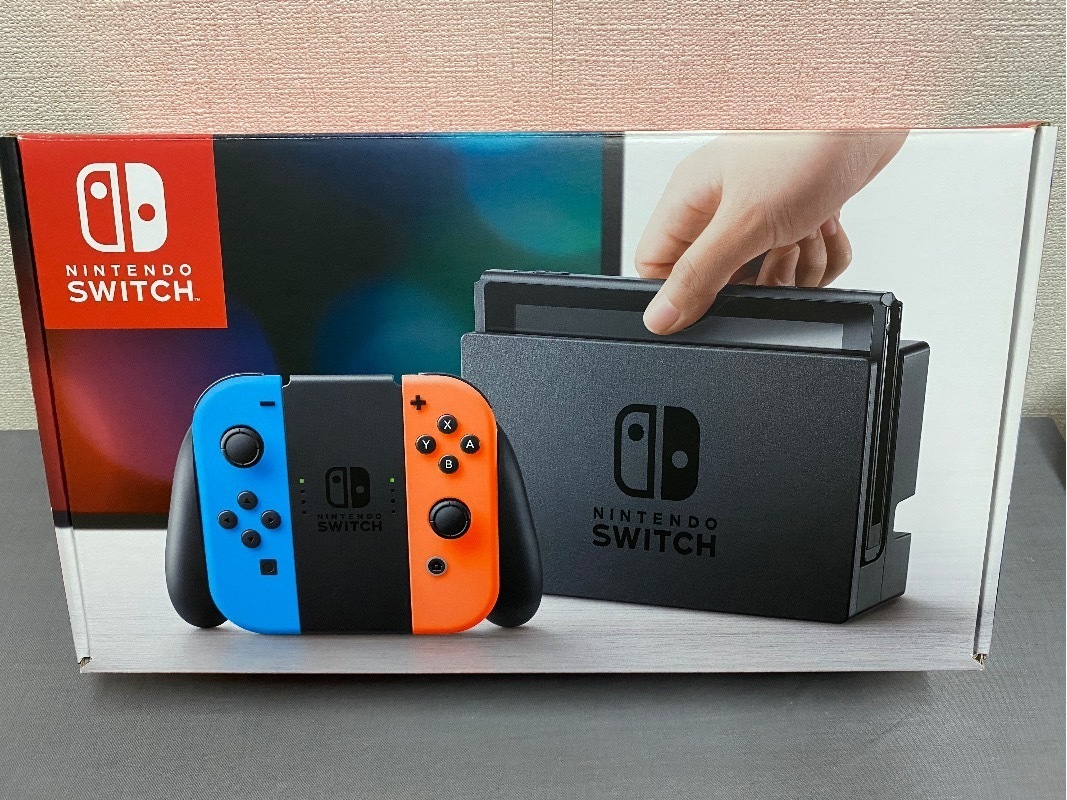 Nintendo Switch 本体 Joy-Con ネオンブルー/ネオンレッド シリアル
