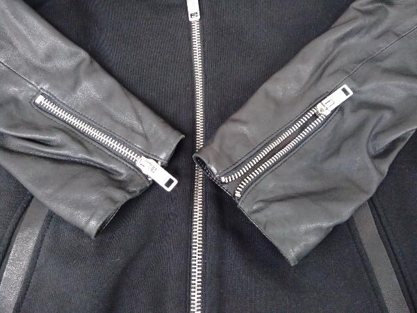 DIESEL TR000084 ディーゼル ラムレザースリーブジップパーカー メンズ