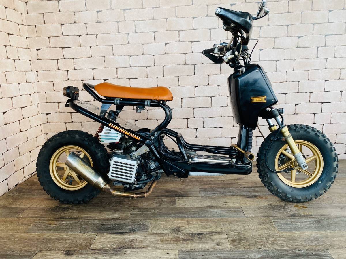 ホンダ スーマ カスタム 黒色 HONDA ZOOMER AF 58 - 100