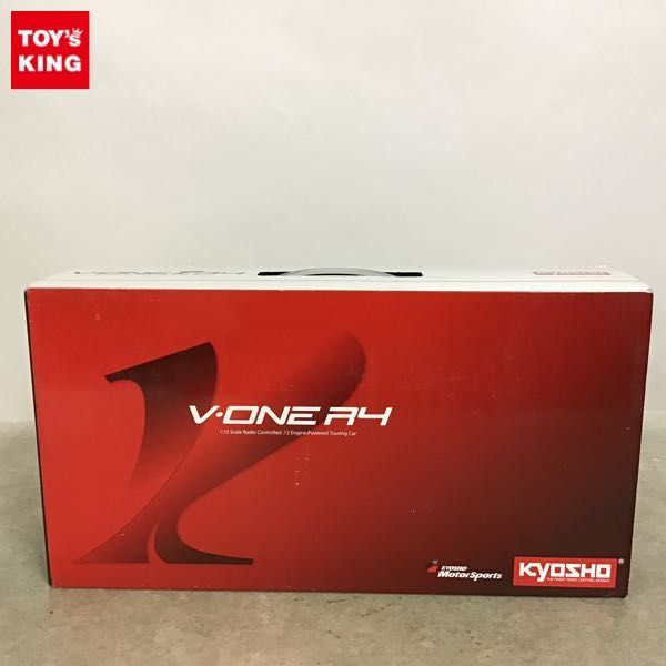 1円～ ジャンク 京商 エンジンRCカー 1/10 V-ONE R4 / R/C ラジコン