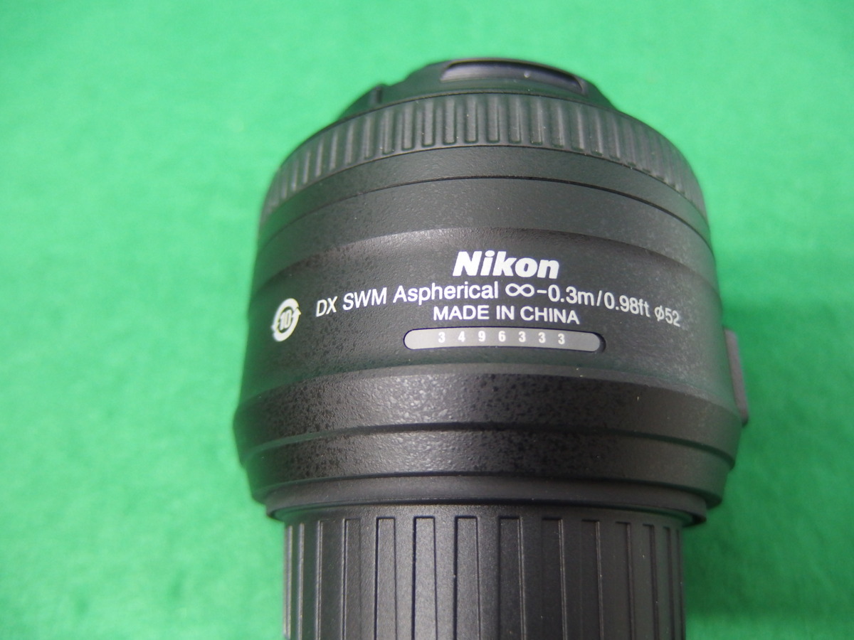 Zリ1416 Nikon 単焦点レンズ AF-S DX NIKKOR 35mm f/1.8G ニコンDX