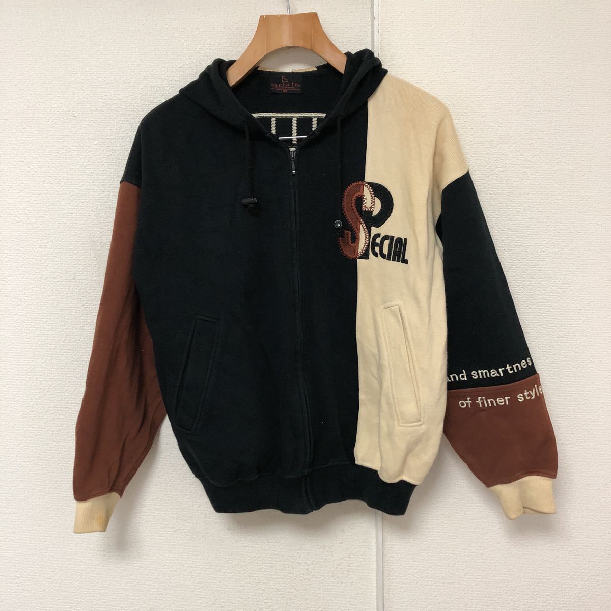 サンタフェ 日本製 santa fe - 90s 刺繍入り 切り替えデザイン 