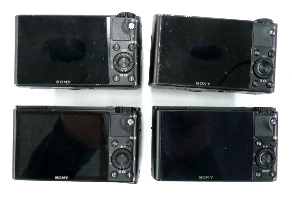 ジャンク カメラ SONY DSC-RX100 4台セット (J382U) SONY Cyber-shot