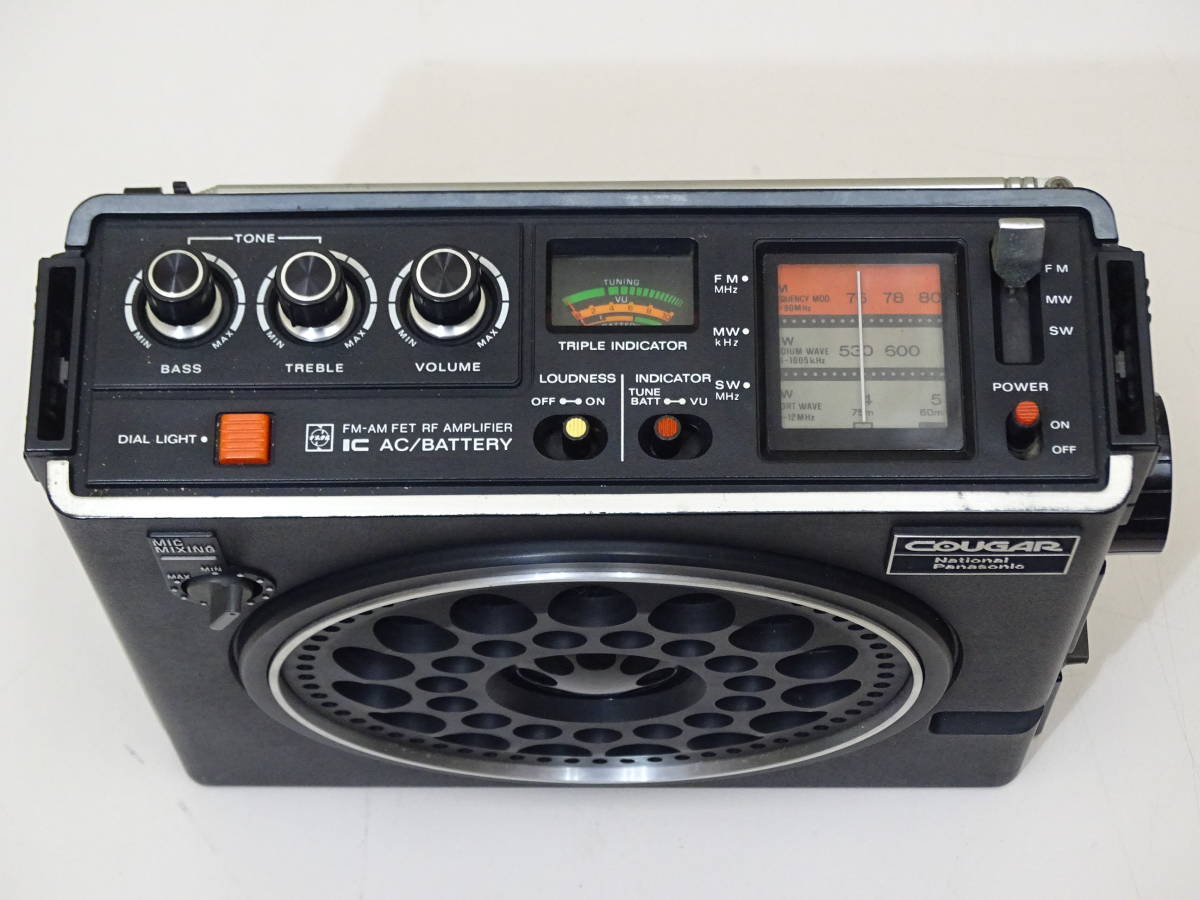 ○National○ナショナル COUGAR RF-888○クーガー○音出し確認済み・難 