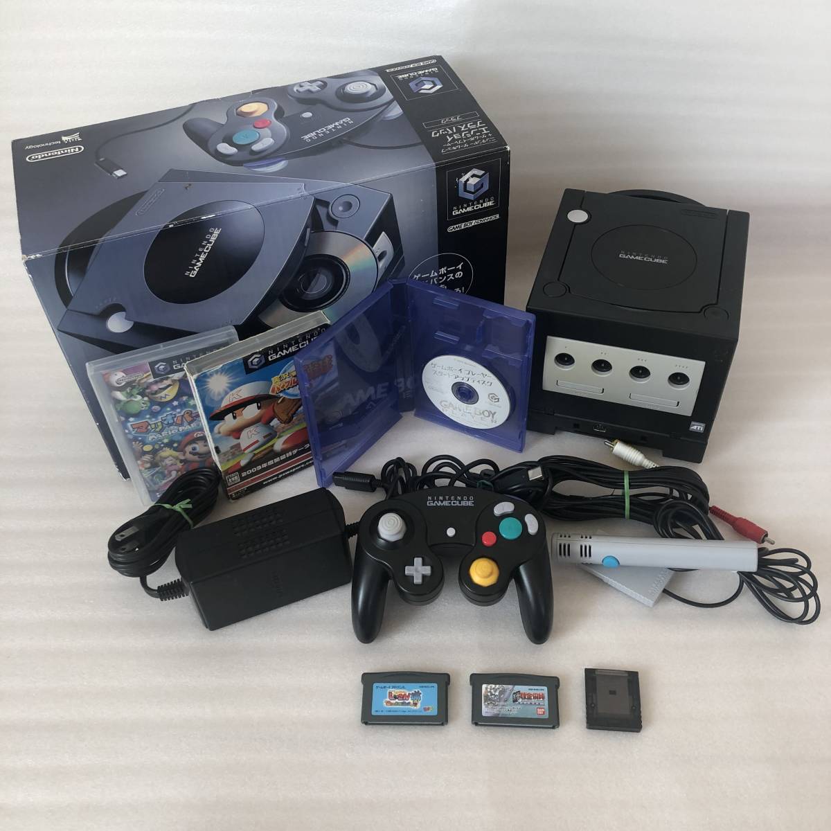 Nintendo GAMECUBEエンジョイプラスパックSL+クリアC 動作確認済】GAMECUBEエンジョイプラスパックSL+クリアC ☆1円～レア