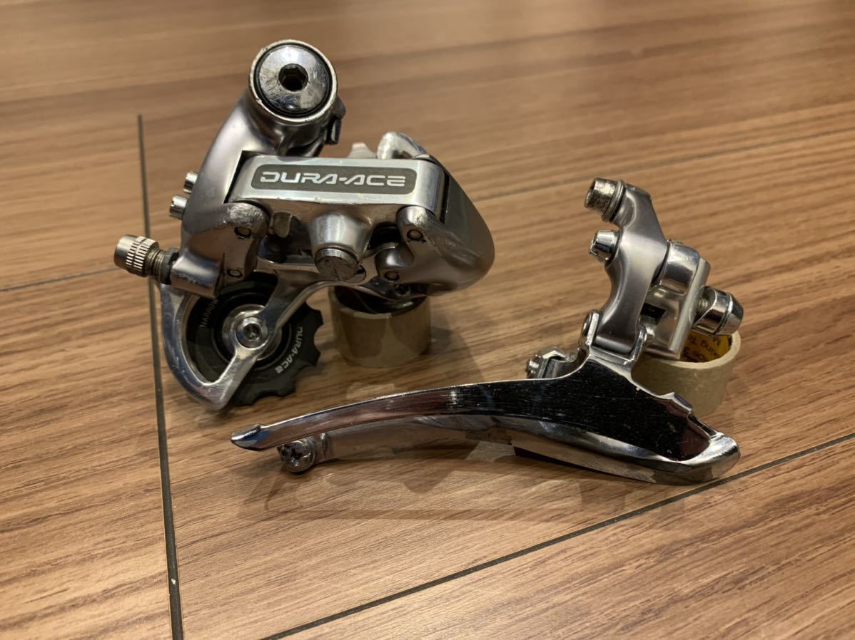 定番人気，HOT SHIMANO シマノ デュラエース dura ace 7400 フロント リア ディレーラ セット(フロントディレイラー)｜売買されたオークション情報、yahooの商品情報をアーカイブ公開 - オークファン フロントディレイラー