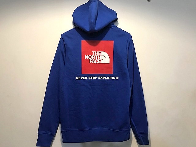 本物保証，限定セール 正規品 USA限定 The North Face ノースフェイス レッドボックス ロゴプルオーバーパーカー BLUE/XLARGE(フリース)｜売買されたオークション情報、yahooの商品情報をアーカイブ公開 - オークファン 男性用
