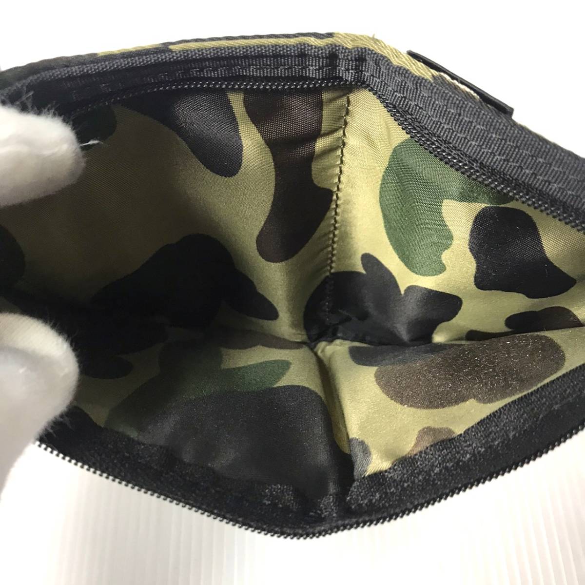 H】超希少◇正規品◇A BATHING APE PORTER 1ST CAMO WALLET ア