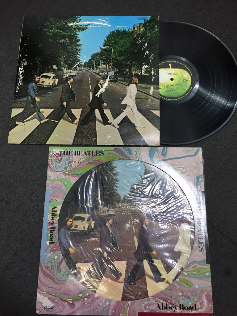 22902☆THE　BEATLES　ザ・ビートルズ　レコード　LP　おまとめ　LET IT BE　Abbey Road　など　赤盤　黒盤☆
