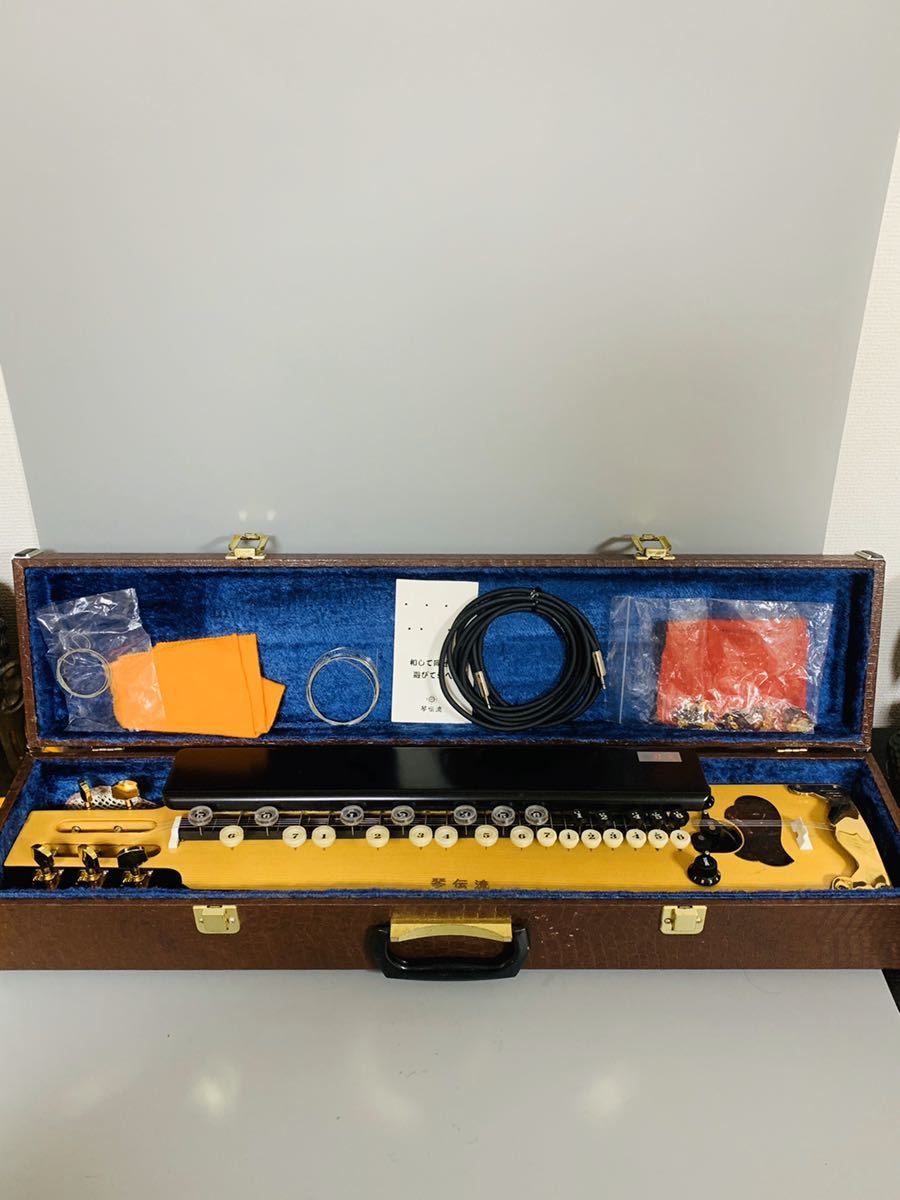 ☆中古美品☆大正琴☆琴伝流☆月光☆和楽器☆