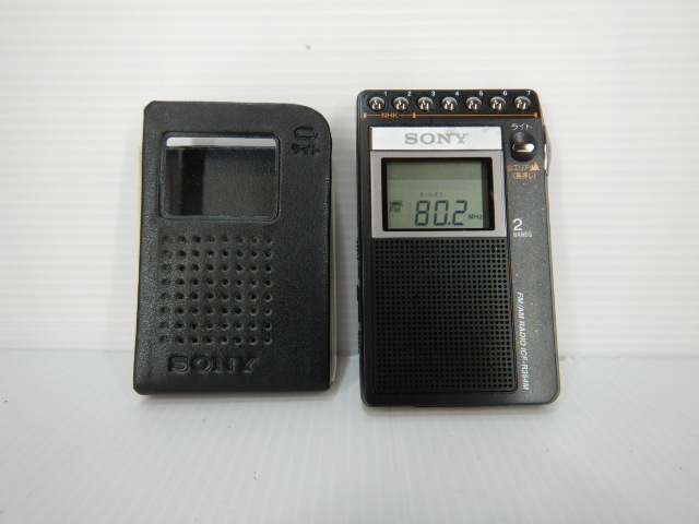 ICF-R354M ソニー SONY Sony Radio, PLLシンセサイザーラジオ FM⁄AM
