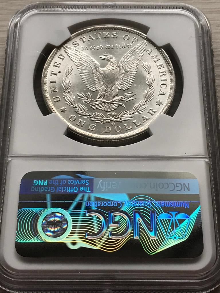 アメリカ モルガンダラー 1ドル銀貨1883 O MS63 NGC ご覧頂き