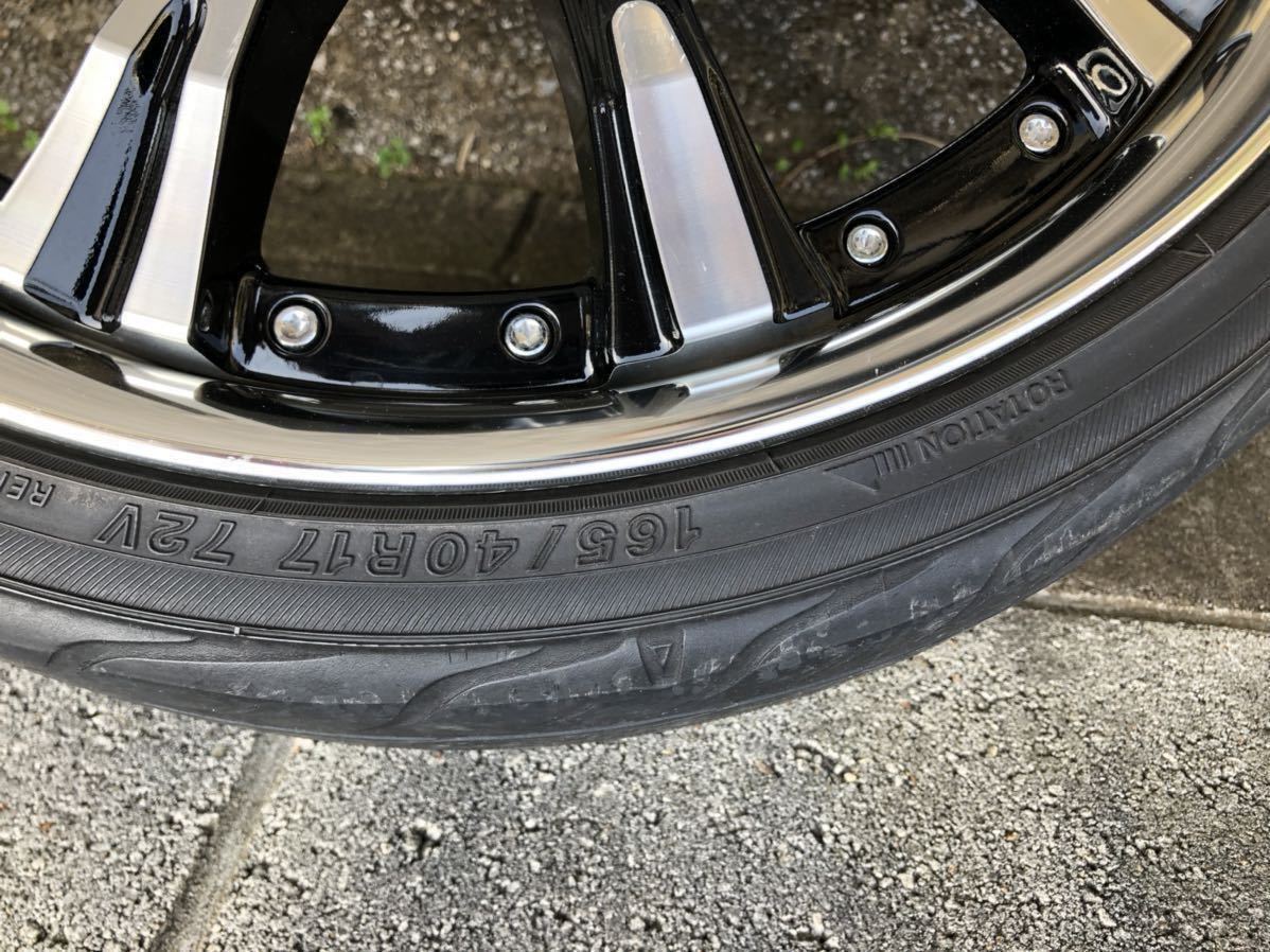 ジュン WORK ワーク シュバート SC4 17インチ① 単品 社外 中古