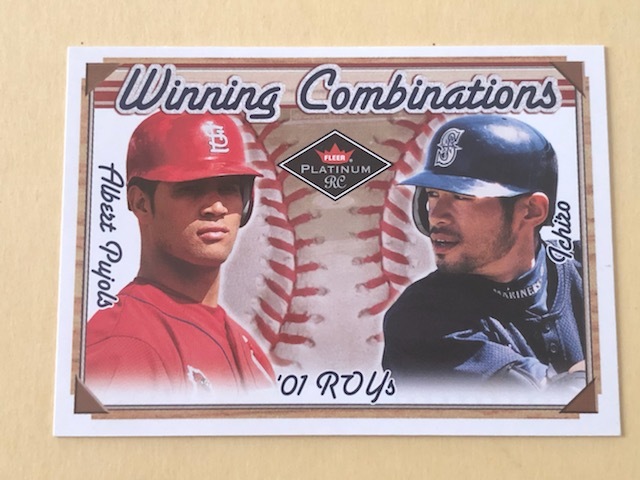 2001 イチロー　アルバート・プホルス　Winning Combinations '01 ROYs　ICHIRO - ALBERT PUJOLS