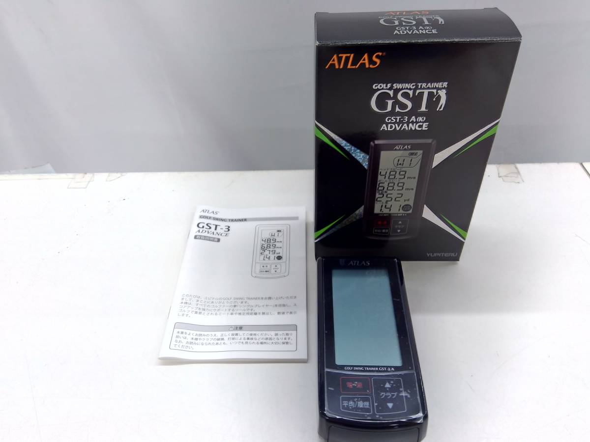 正規品，得価 YUPITERU ATLAS GST-3 A K ADVANCE ユピテル アトラス ゴルフ スイングトレーナー 起動確認済み(ショット用)｜売買されたオークション情報、yahooの商品情報をアーカイブ公開 - オークファン ショット用