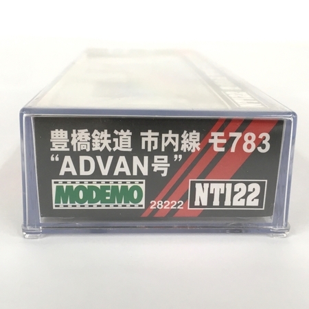 MODEMO NT122 豊橋鉄道 市内線 モ783 ADVAN号 鉄道模型 Nゲージ モデモ