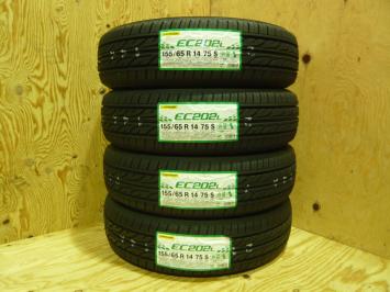 ダンロップ DUNLOP 155⁄65R14 4本 75S 0 65r14の通販 ec202