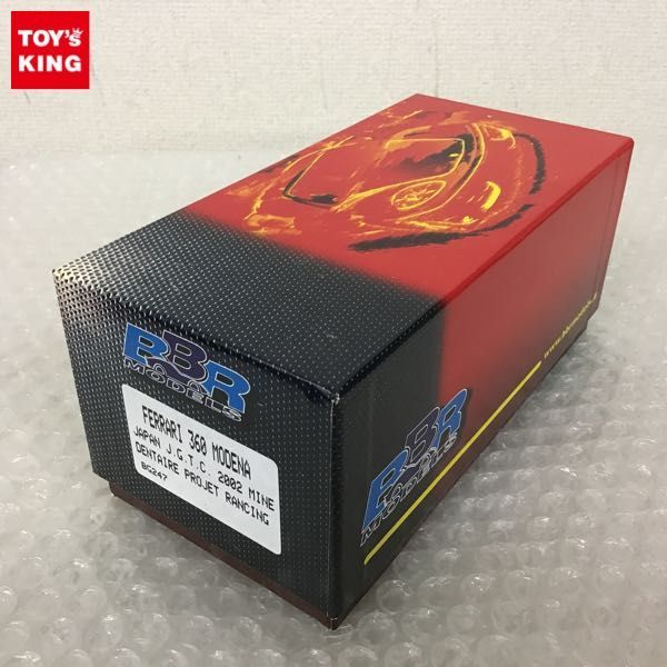 1円～ BBR 1/43 フェラーリ360 モデナ JAPAN JGTC 2002 MINE /ミニカー