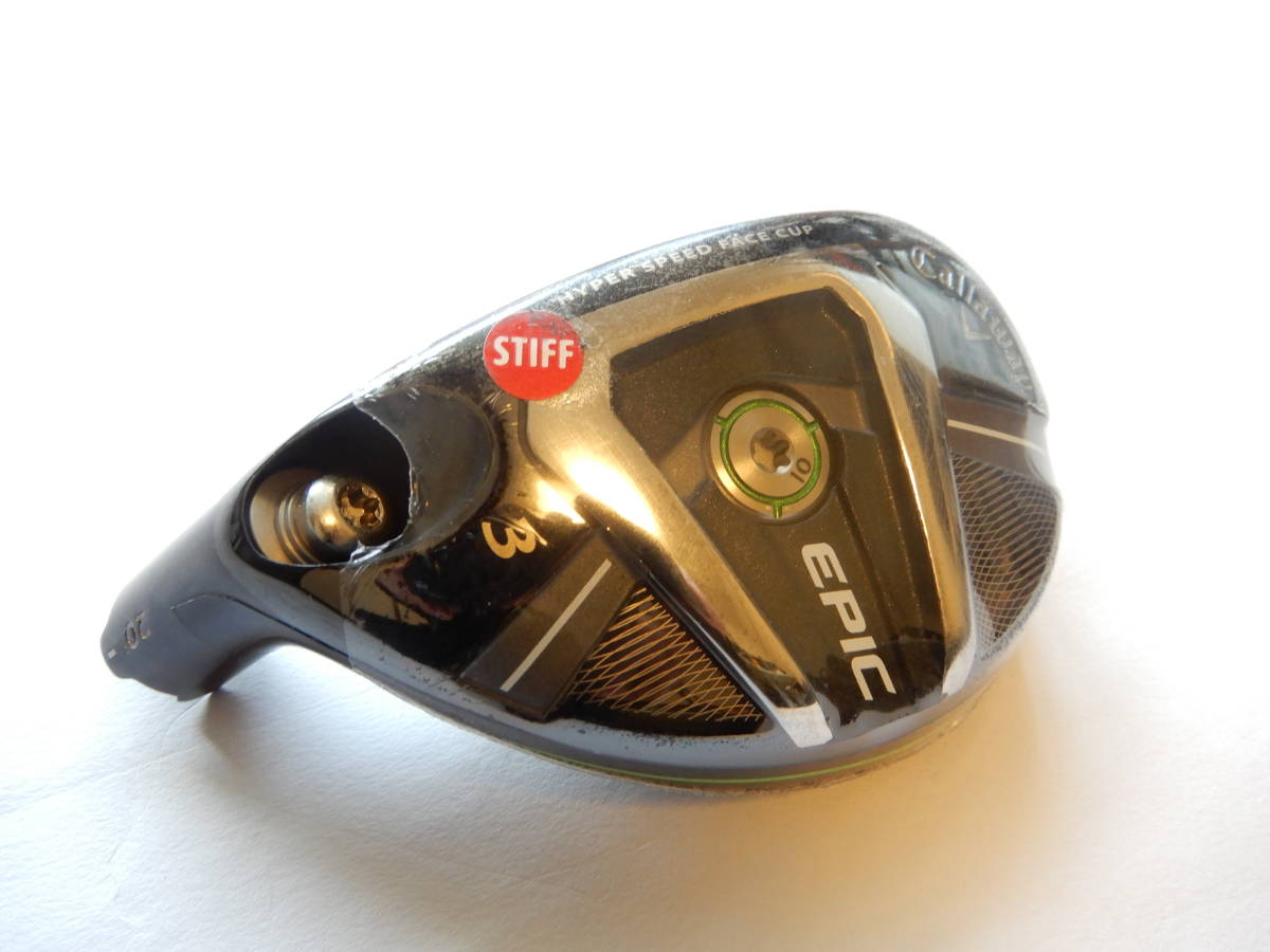新作入荷，SALE 左用ヘッド EPIC キャロウェイ UT 3番 20度 ユーティリティーヘッド単体 Callaway EPIC 3UT(ユーティリティ)｜売買されたオークション情報、yahooの商品情報をアーカイブ公開 - オークファン 男性左きき用