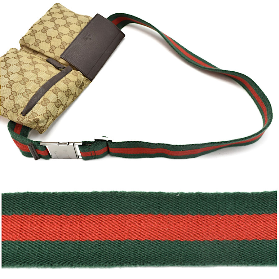 グッチ GUCCI ウエストポーチ ボディバッグ 1円〜至極の逸品美品