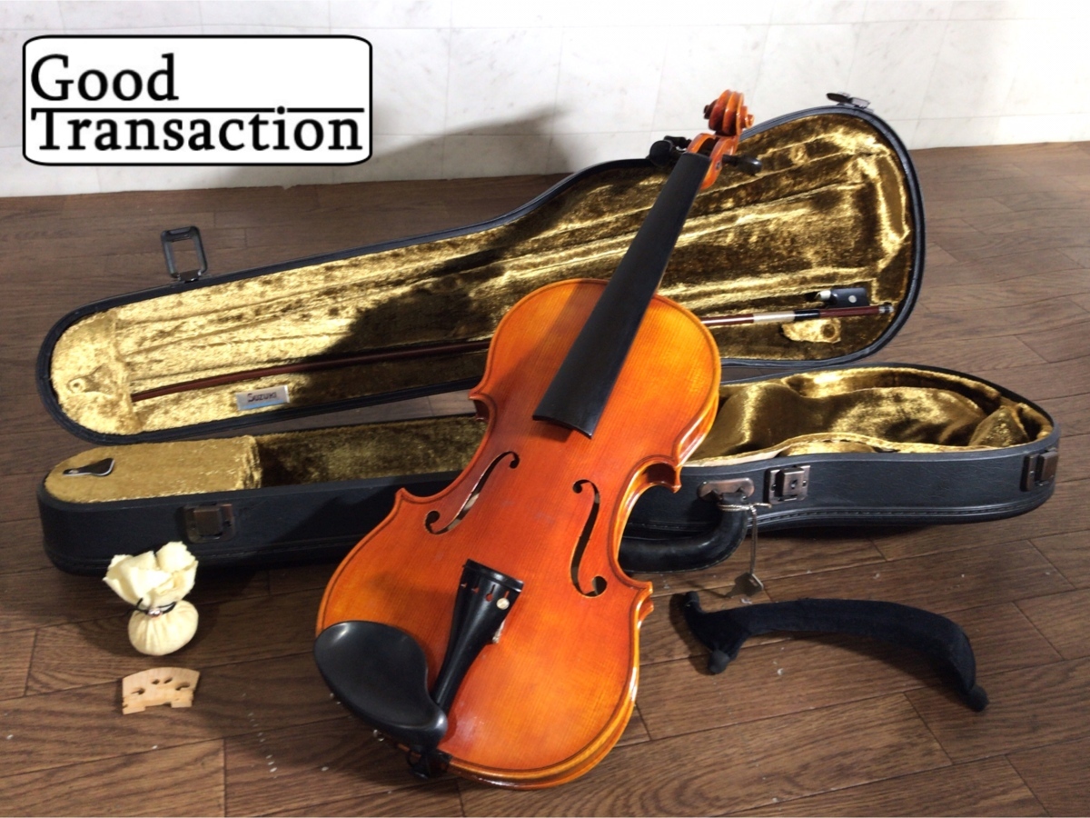 B035Y052c○SUZUKI No.540 4/4 バイオリン 1981年製 鈴木バイオリン