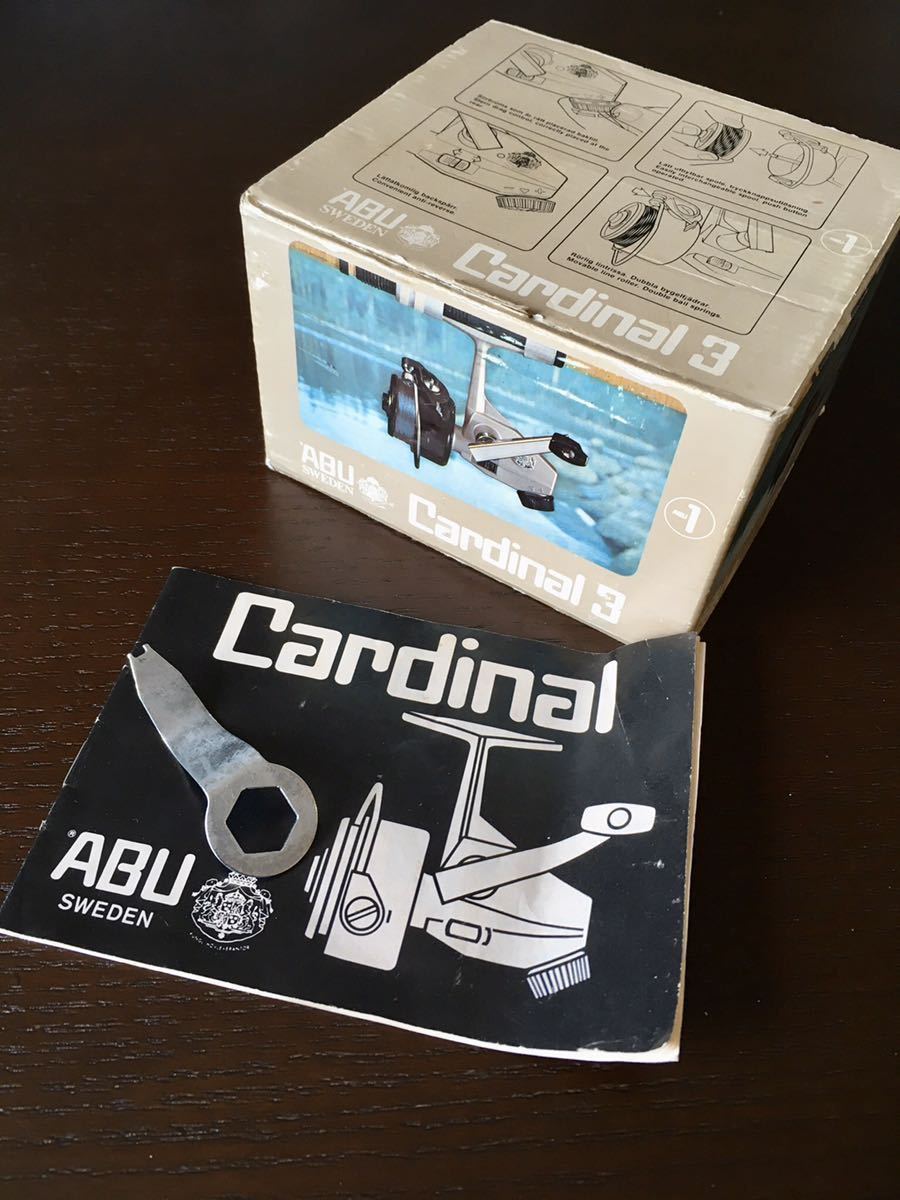 大人気，正規品 ABU Cardinal 3 アブ カーディナル3 オリジナル オールド 付属品(アブガルシア)｜売買されたオークション情報、yahooの商品情報をアーカイブ公開 - オークファン アブガルシア