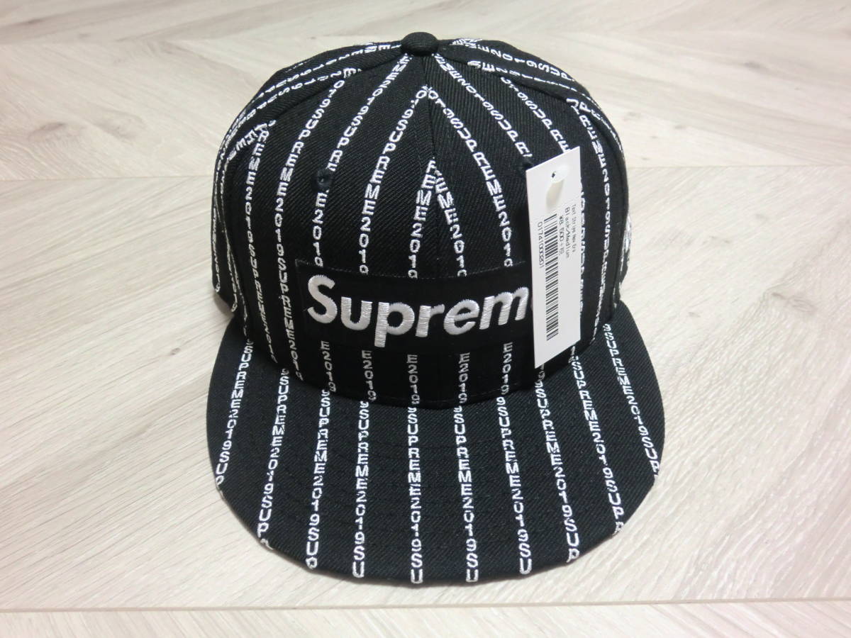 Supreme Text Stripe New Era 7 3⁄8 Supreme(シュプリーム) ⁄ 19SS