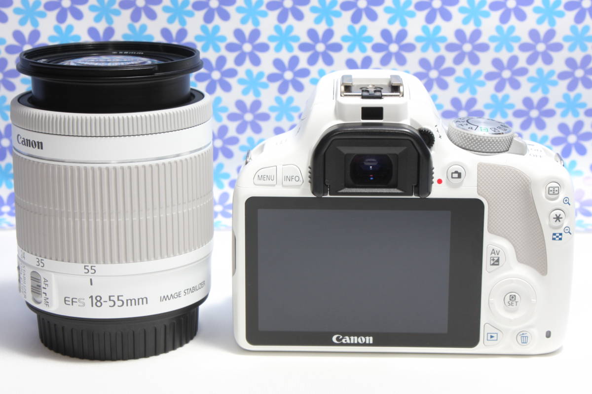極上美品☆Canon キャノン EOS kiss X7☆希少なホワイトカラー☆軽量