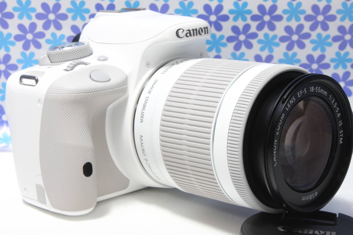 極上美品☆Canon キャノン EOS kiss X7☆希少なホワイトカラー☆軽量