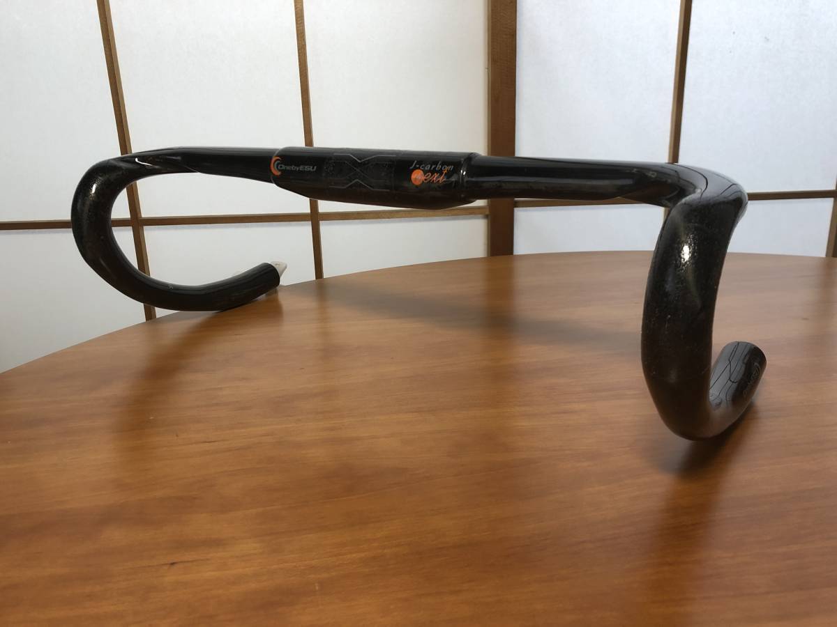  ワンバイエス Ｊ－ｃａｒｂｏｎ ｎｅｘｔ ３８０ｍｍ カーボンハンドル(ドロップハンドル)｜売買されたオークション情報、yahooの商品情報をアーカイブ公開 - オークファン ドロップハンドル