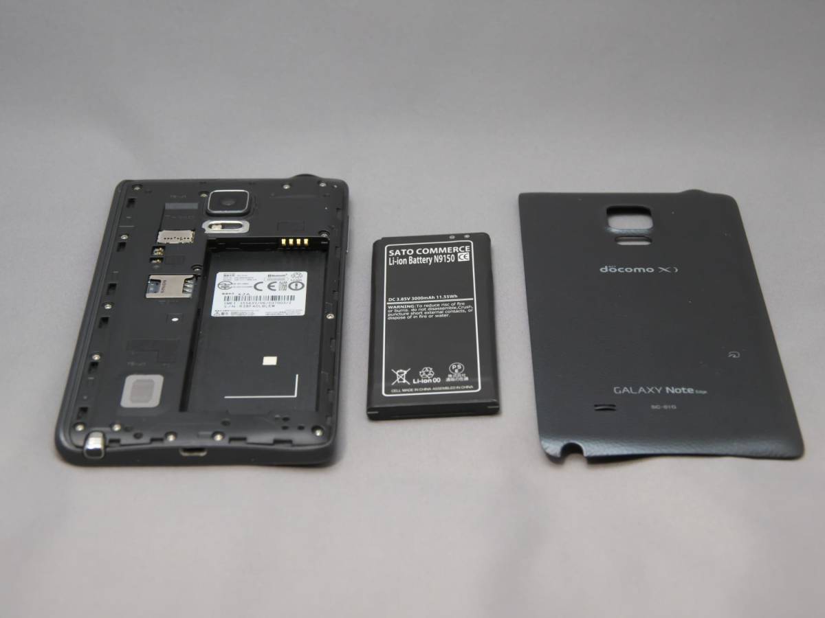ドコモスマートフォン　GALAXY Note Edge SC-01G ジャンク_2
