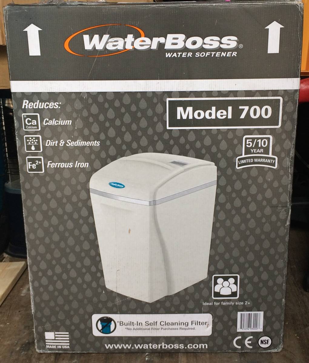 イオンソフナー モデル700 ウォーターボス 軟水器 徐鉄 イオン交換 