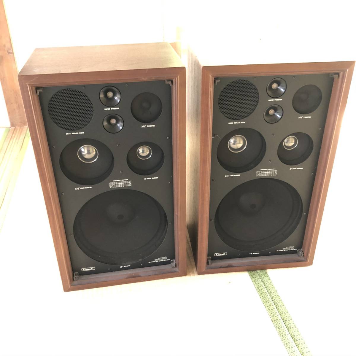 コーラル CORAL 難ありCoral BX-multi1200 5ウェイ スピーカーペア
