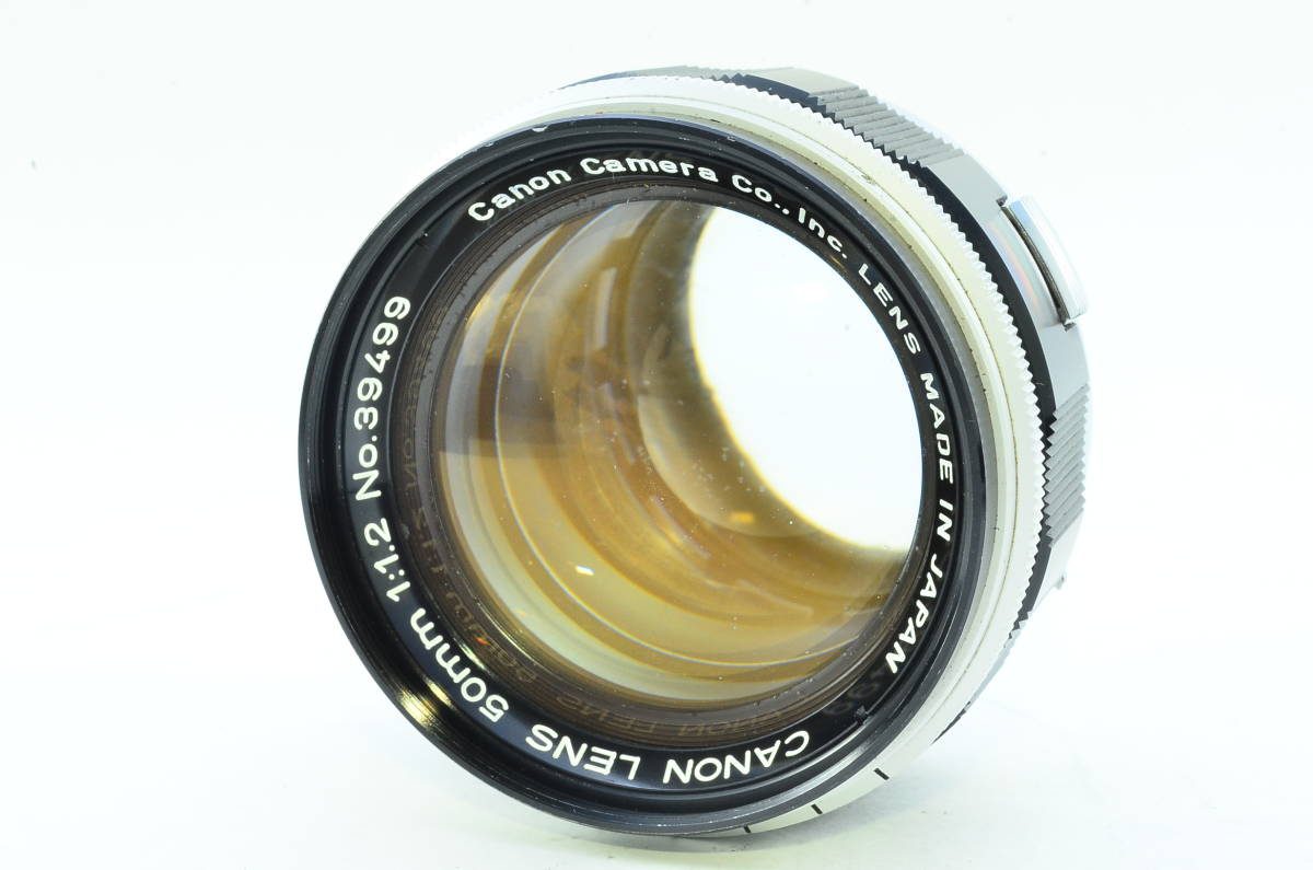 光学⚪︎ Canon 50mm F1.2 L39 CANON ☆希少☆キヤノン CANON LENS