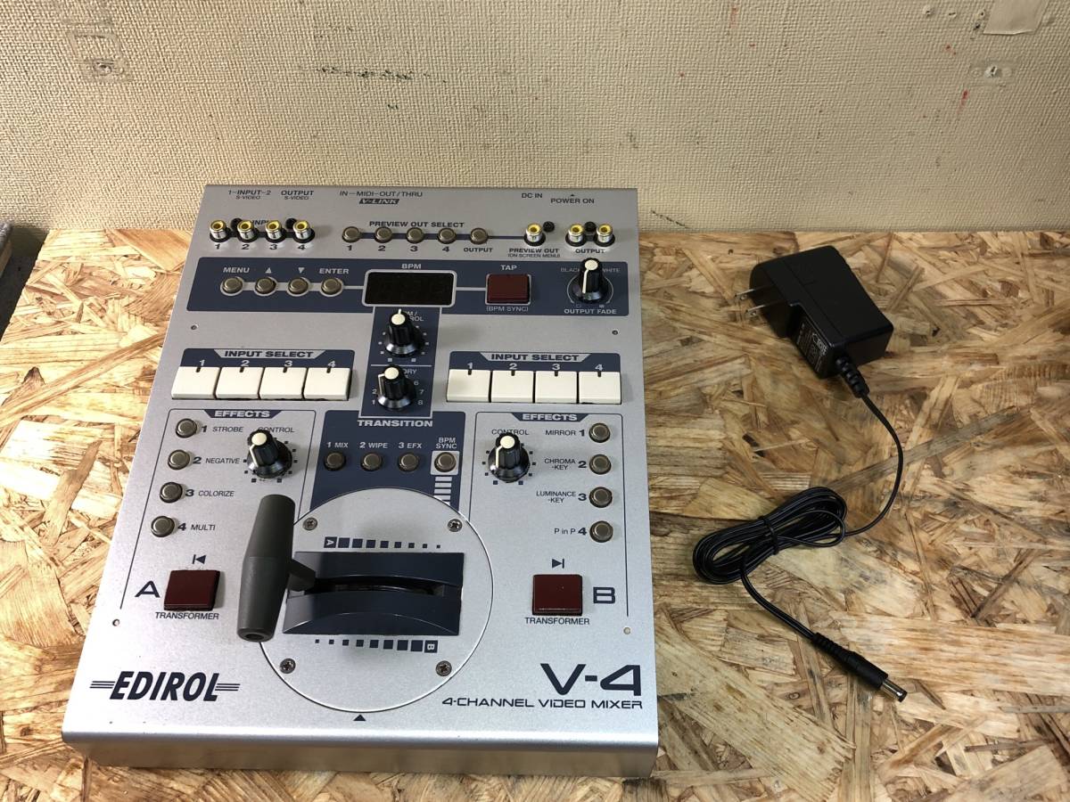 Roland V-4 EDIROL ローランド ビデオミキサー VJ V-8 EDR HD Mixer