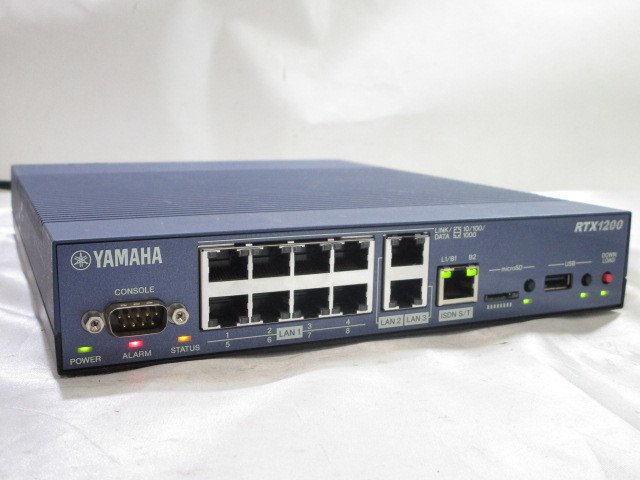 ☆YAMAHA ギガアクセス VPNルーター RTX1200 通電確認済み【ジャンク