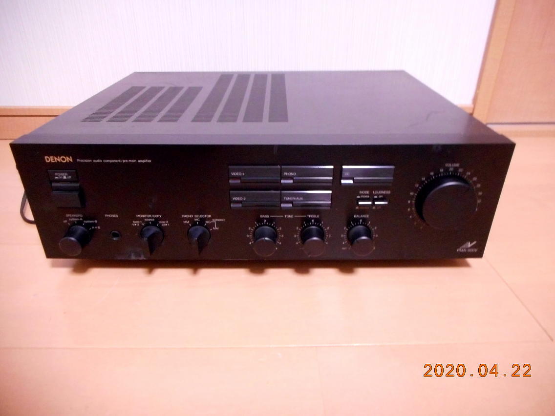 【良品・動作品】 DENON PMA-500 プリメインアンプ 動作確認済み DENON PMA-500V プリメインアンプ ジャンク扱い デノン DENON デノン