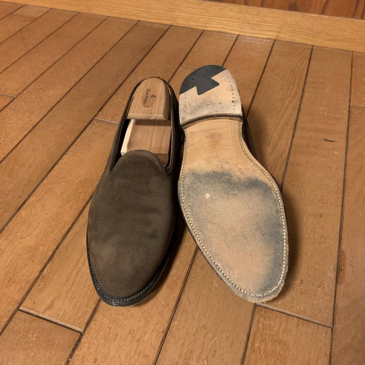 ALDEN 0 オールデン スリッポン ローファー アローズ別注 スウェード 