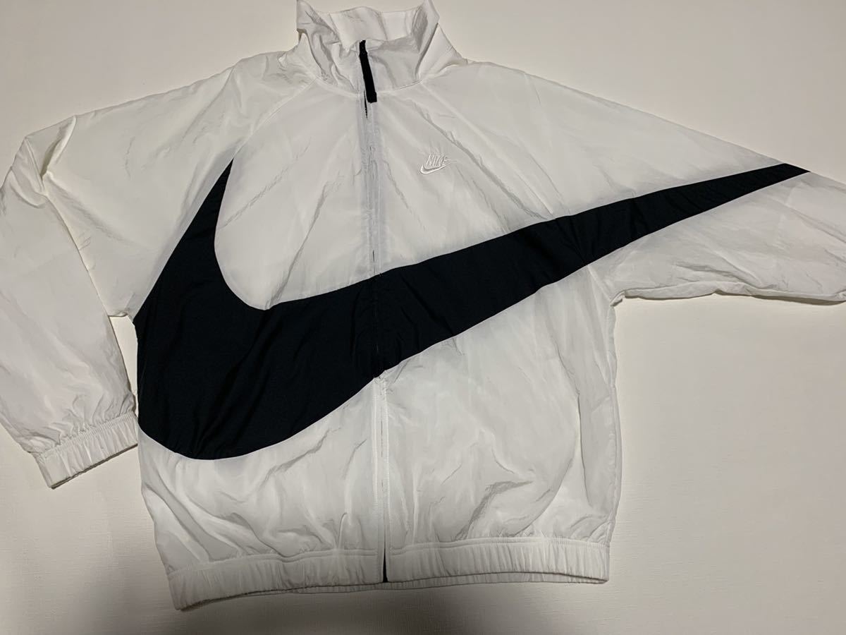 【高品質，品質保証】 ナイキ NIKE BIG SWOOSH JACKET Lサイズ(ジャンパー、ブルゾン)｜売買されたオークション情報、yahooの商品情報をアーカイブ公開 - オークファン 男性用