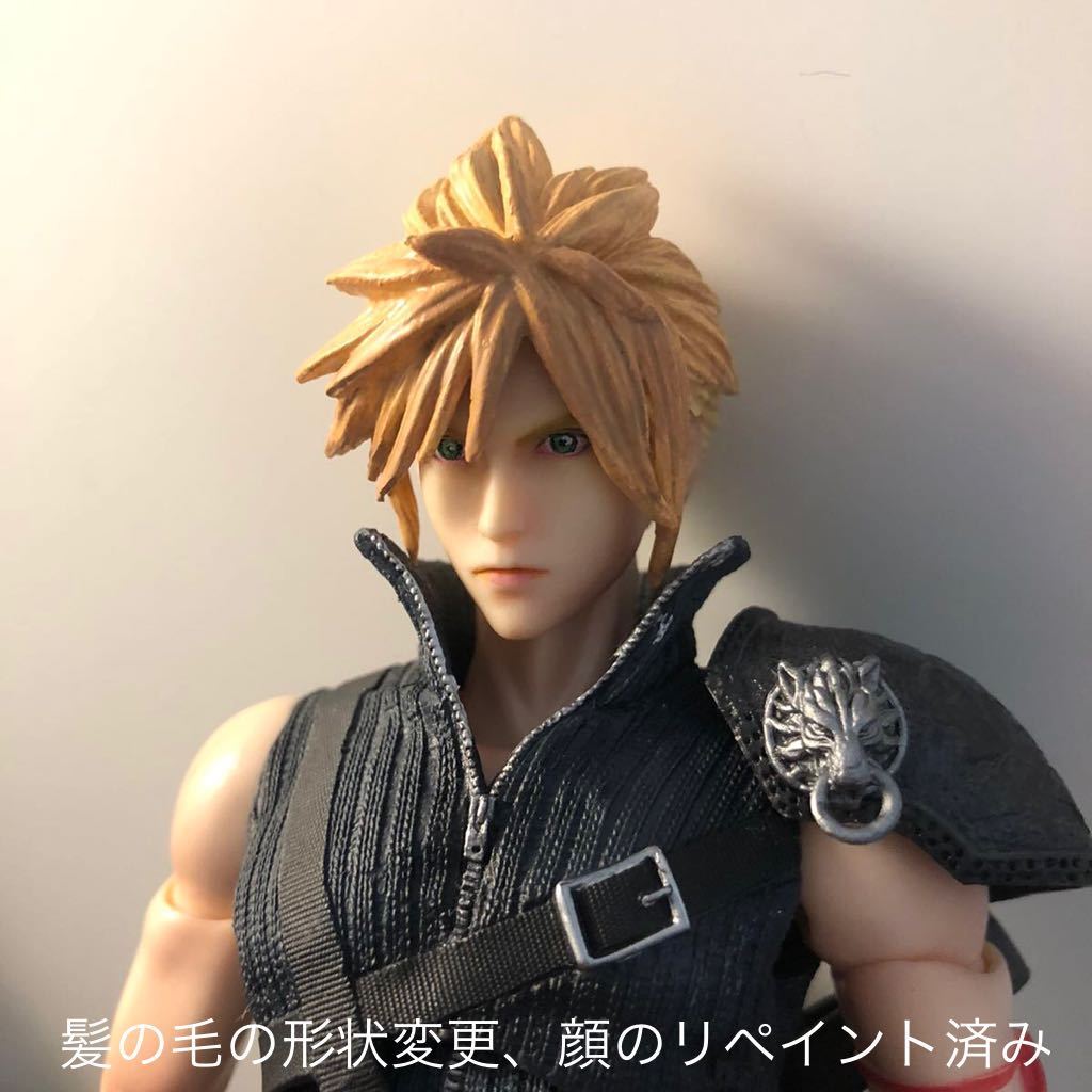プレイアーツ改 ファイナルファンタジー7 Ac クラウド リペイント カスタム品 ファイナルファンタジー 売買されたオークション情報 Yahooの商品情報をアーカイブ公開 オークファン Aucfan Com