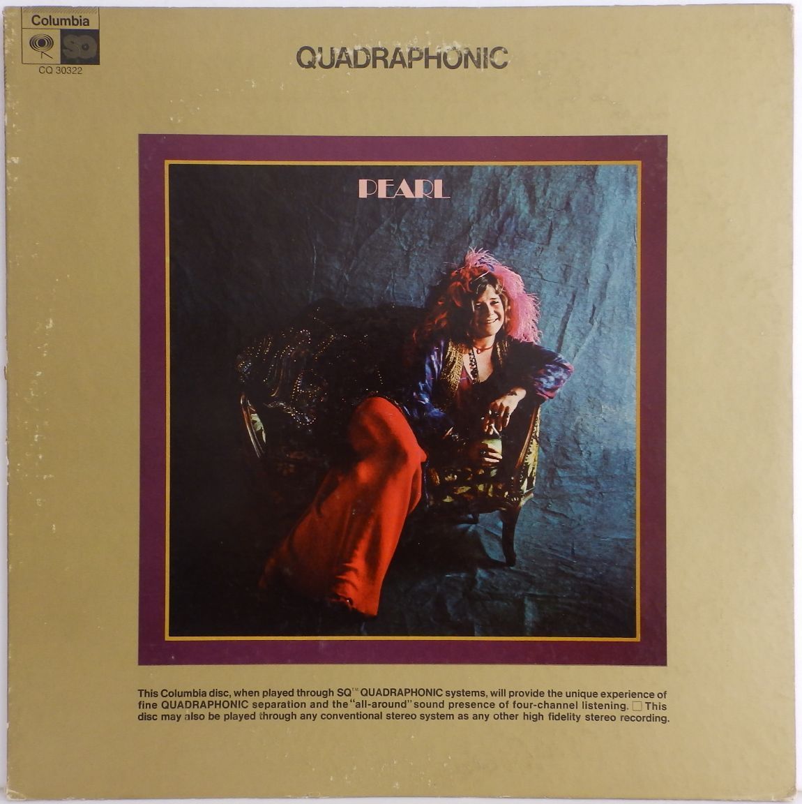 23001797; 廃盤 別 Mix Quad 4CH 高音質 完全 オリジナル JANIS JOPLIN Pearl US盤 ...