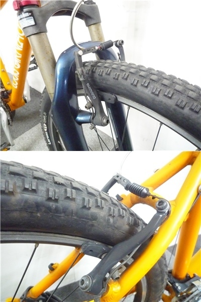 マウンテンバイク 26インチ ルイガノ XCキャスパー ハードテイル アルミフレーム 3×8 450サイズ オレンジ LOUIS GARNEAU CASPER MTB ●