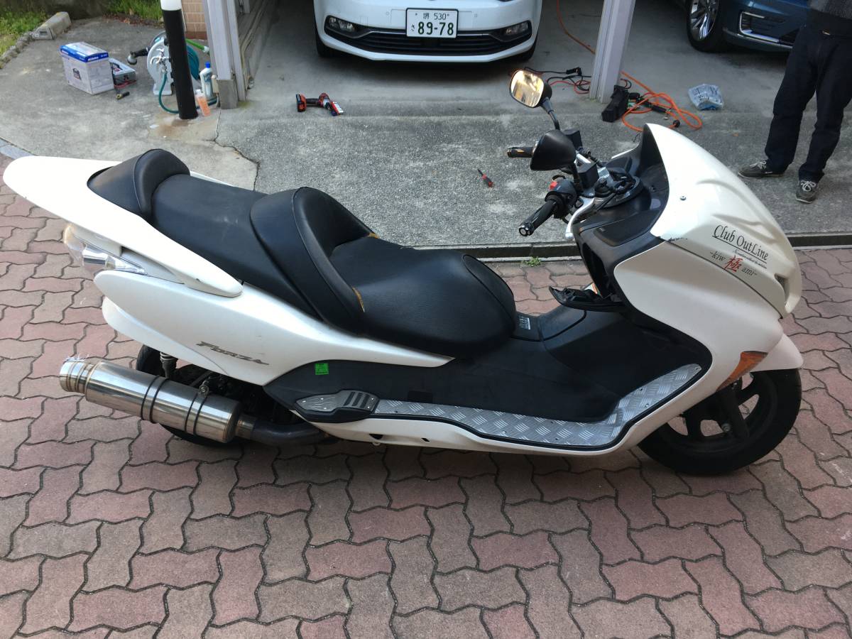フォルツァ(MF08)前期 現状車両 カスタムベースやレストア、部品取りに 