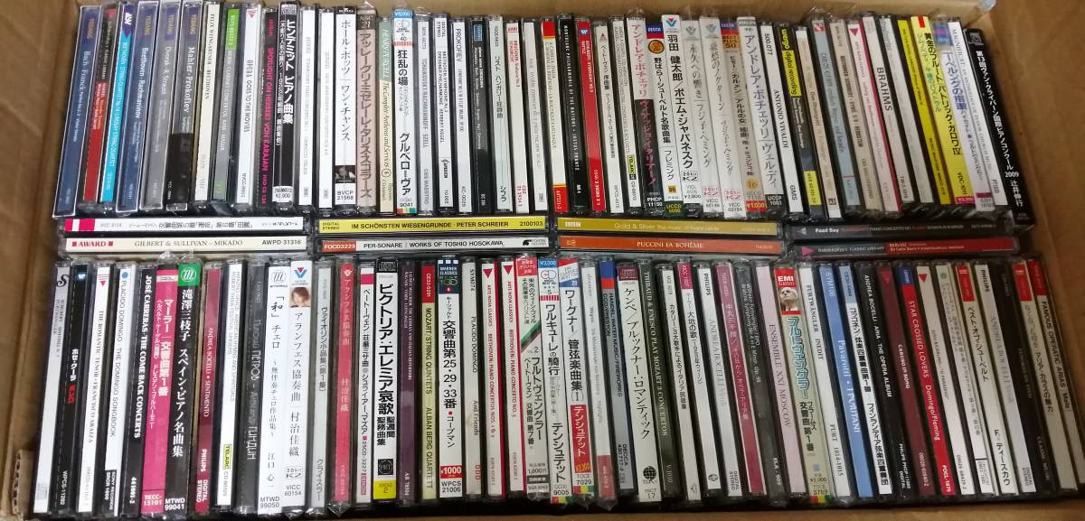 クラシック　CD 大量まとめセット モーツァルト ベートーヴェン　マーラー ○クラシックのCD，100タイトル以上まとめてセットで○ベートーヴェン