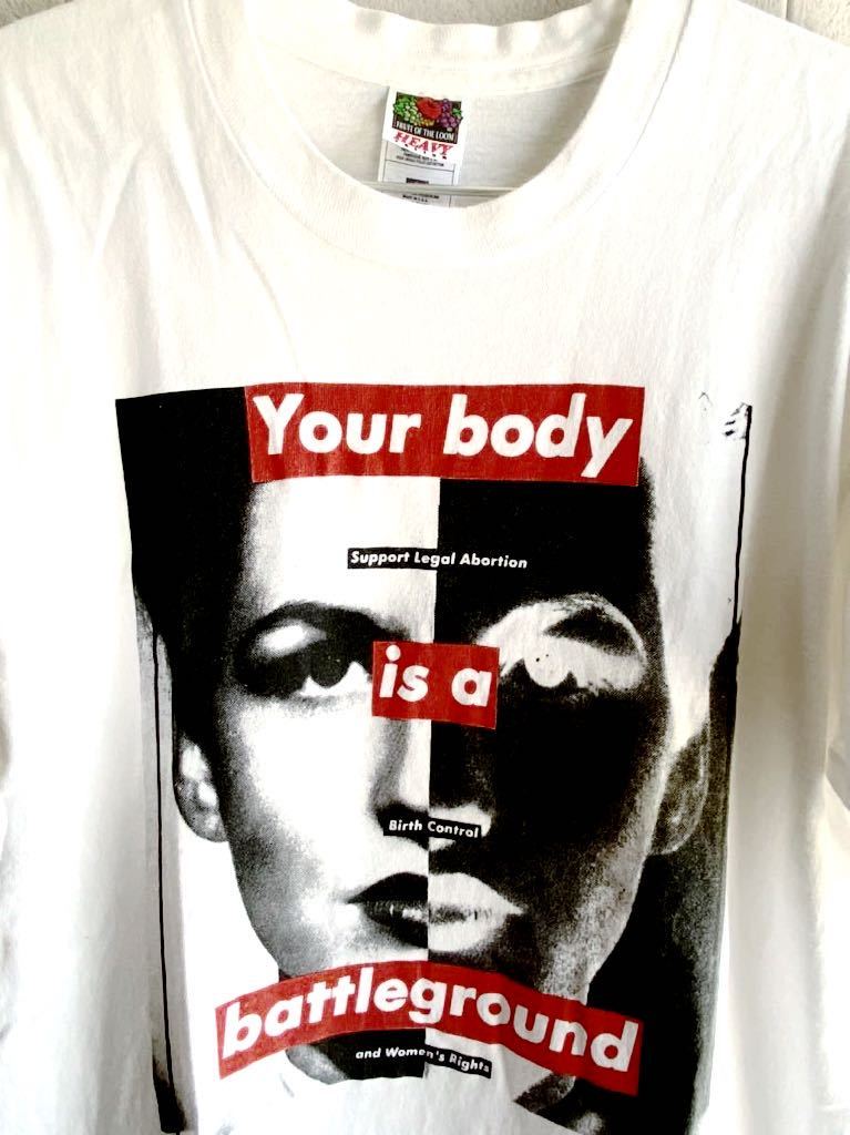 バーバラクルーガー ヴィンテージ Tシャツ barbara kruger 80